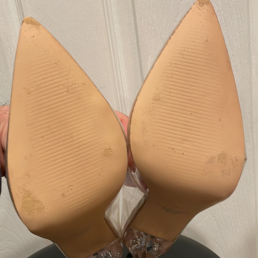 Clear Heels Size 10 - Picture 8 of 10